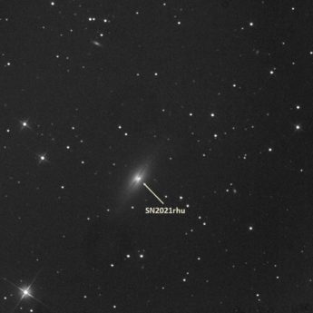 Supernova 2021rhu  in  NGC 7814  Pegasus