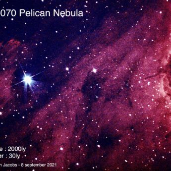IC 5070 Pelican Nebula (detail)