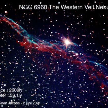 NGC 6960 Western Veil Nebula
