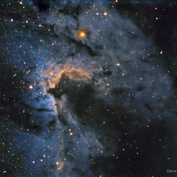 Cave Nebula C 9 in Cepheus.