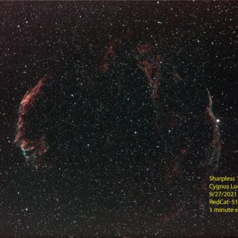 Sharpless 103  Cygnus Loop
