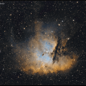 NGC 281 - Hubble Palette