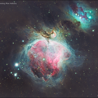 Orion and Running Man Nebula