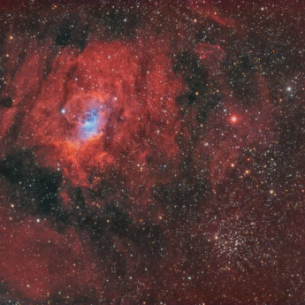 Bubble Nebula & Messier 52