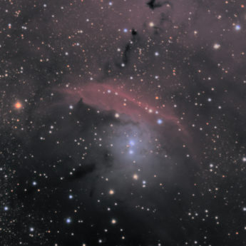 NGC 6559, dark / reflexion / emission nebula