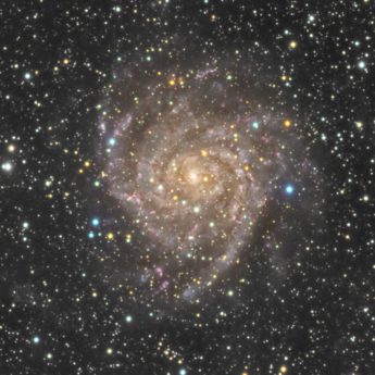 IC342, the Hidden Galaxy