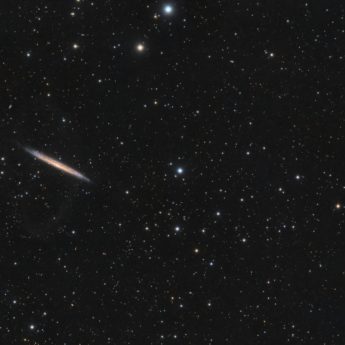 NGC 5907 - Trio in Draco